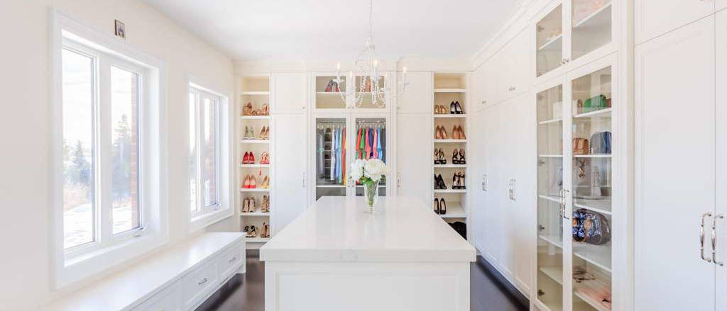 White closet