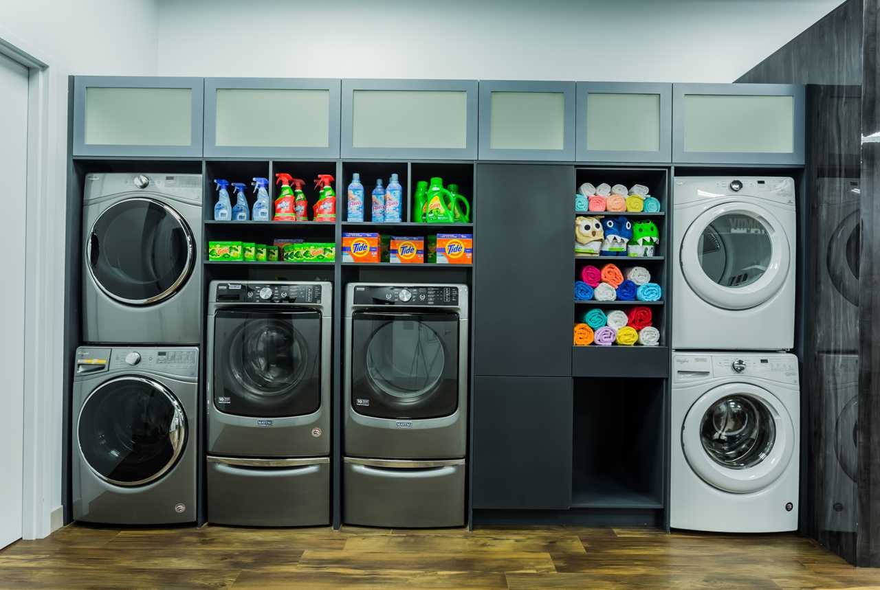 modern commercial Laundry 30